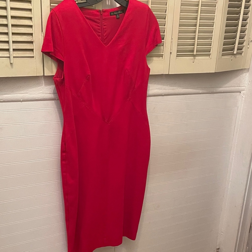 Brooks Brothers Scarlet Midi Dress